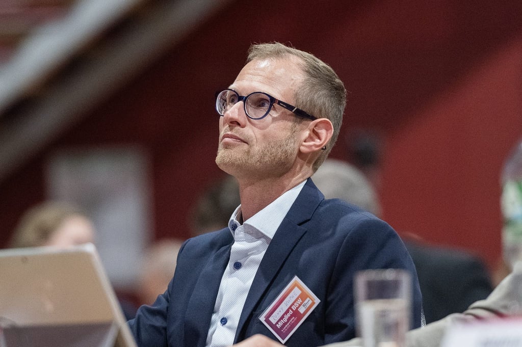 Ronny Kupke führt nun auch die BSW-Fraktion im Sächsischen Landtag an (Archivbild).
