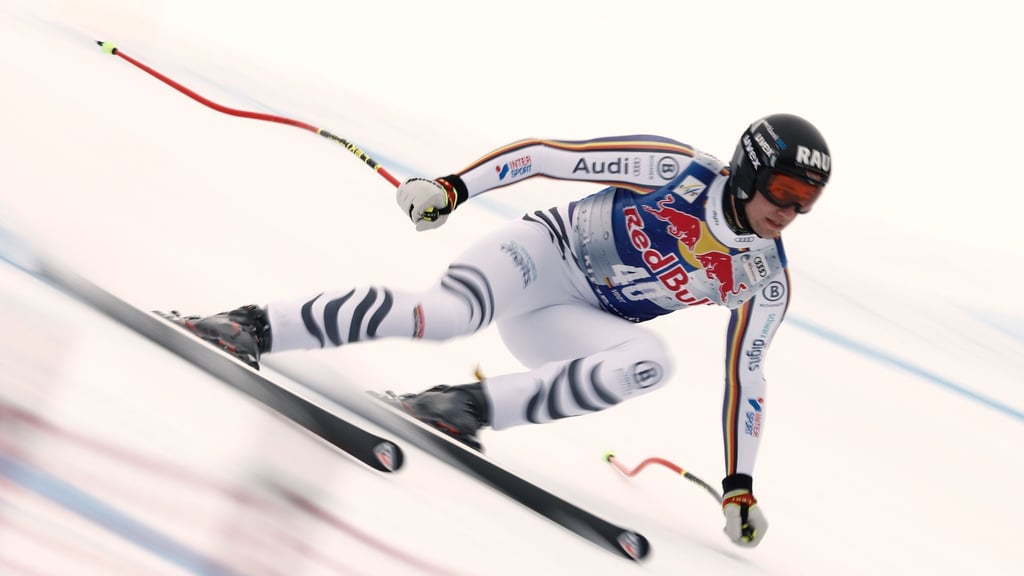 Darf nicht wie erhofft zu Olympia nach Bormio: Abfahrer Luis Vogt. (Archivbild)