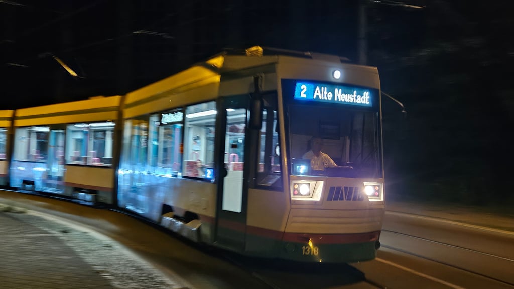 Die MVB betreiben in Magdeburg unter anderem das Straßenbahnnetz.