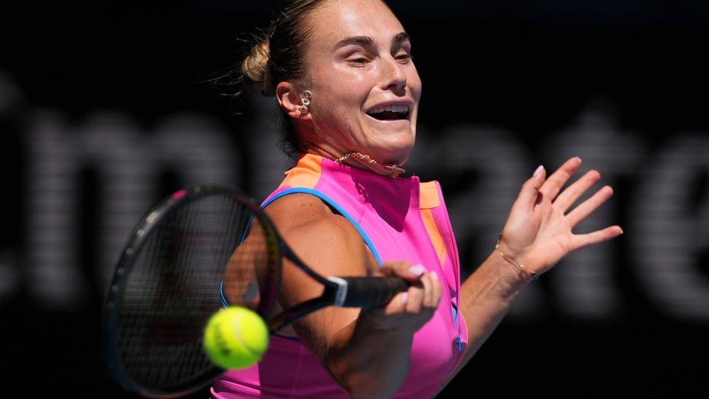 Aryna Sabalenka steht in Melbourne erneut im Halbfinale.