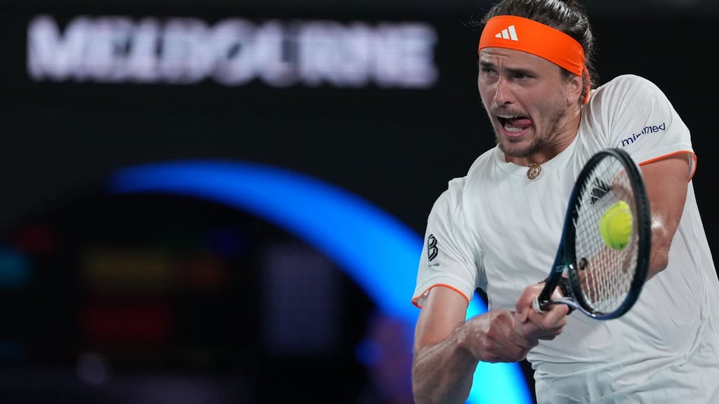 Alexander Zverev steht bei den Australian Open im Halbfinale.