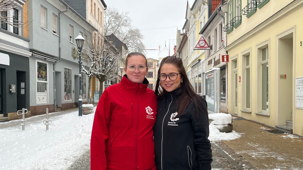 Jessica Behnen (links) und Lisa Blödorn von der Agentur für Haushaltshilfe.