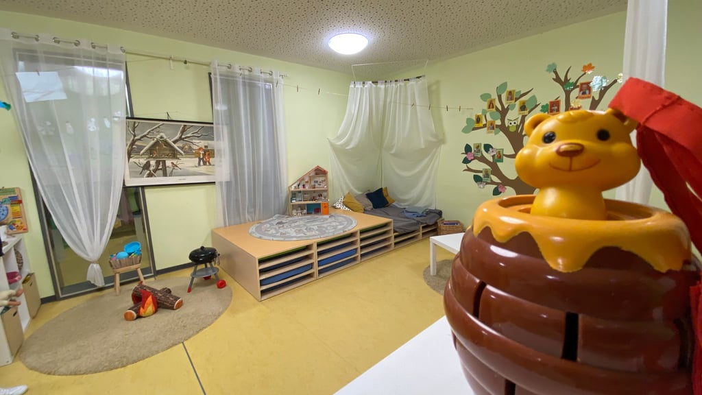 In der modernen Kita Hellbergwichtel in Estedt können die Kinder aus Berge unterkommen. Mit der Schließung waren trotzdem viele Stadträte nicht einverstanden.