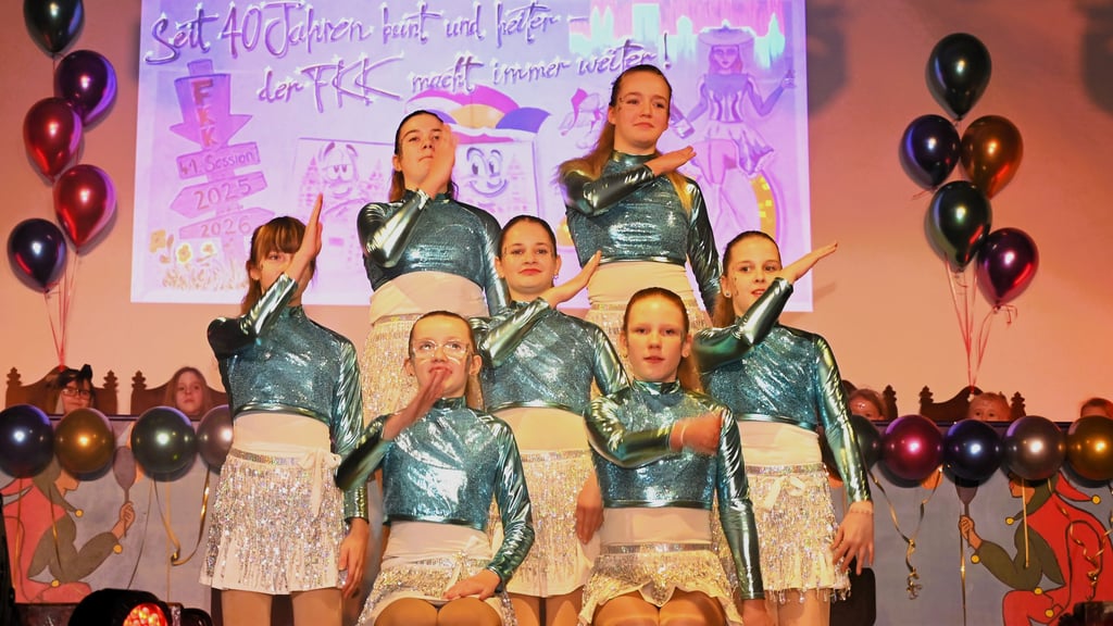 Gerade der Nachwuchs beim FKK begeistert das Publikum mit stimmungsvollen Tanzvorführungen.