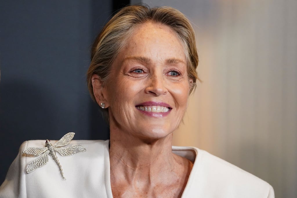 US-Filmstar Sharon Stone („Basic Instinct“) begleitet den österreichischen Süßwaren-Unternehmer Karl Guschlbauer zum Wiener Opernball.