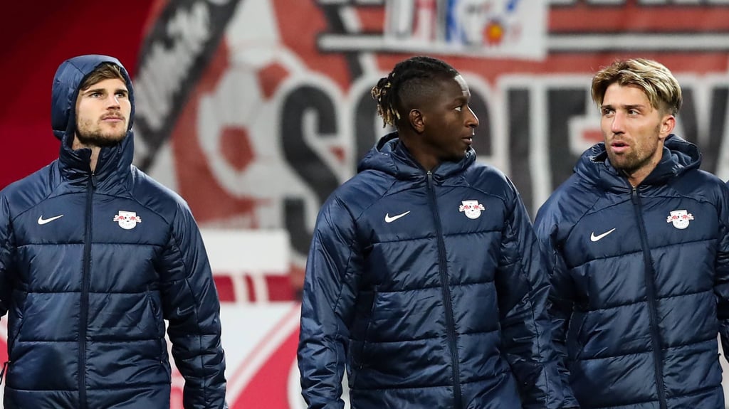 Timo Werner, Amadou Haidara und Kevin Kampl.