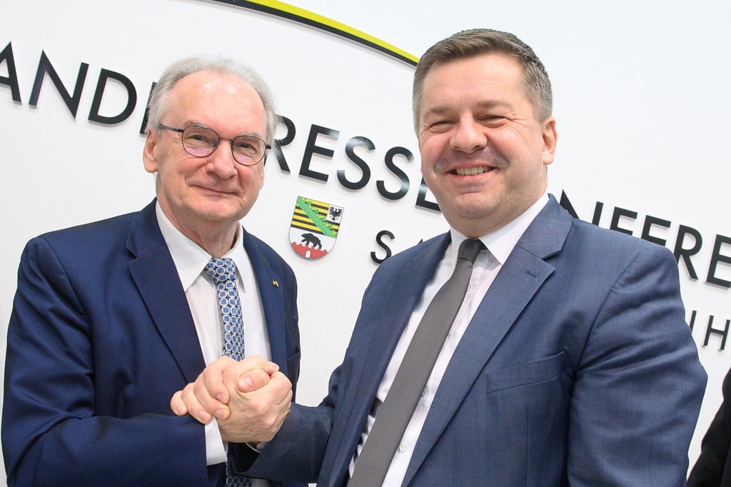 Gelingt die Übergabe von Reiner Haseloff (CDU) an Sven Schulze (CDU)? (Archivbild)