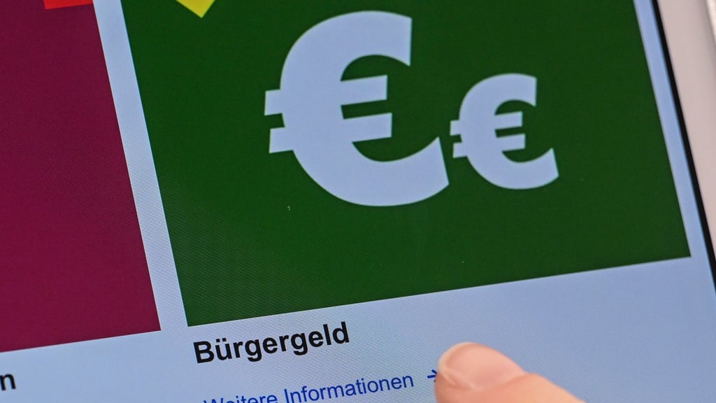 In Sachsen erhalten etwa 180.000 Menschen Bürgergeld. (Symbolbild)