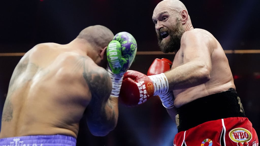 Tyson Fury (r) stiegt wieder in den Ring. (Archivbild)