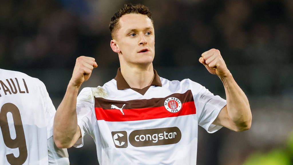 Martijn Kaars erzielte gegen RB Leipzig spät in der Nachspielzeit den 1:1-Ausgleich.