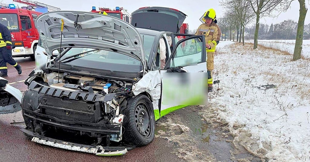 Ein Unfall hat sich am Dienstagnachmittag auf der Bebitzer Kreuzung ereignet. 