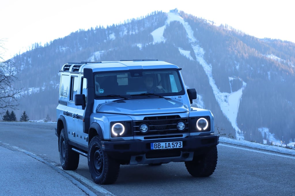 Mehr Komfort und Fahrstabilität: Der Ineos Grenadier erhält im Frühjahr ein Update, doch in puncto Design bleibt alles beim Alten.