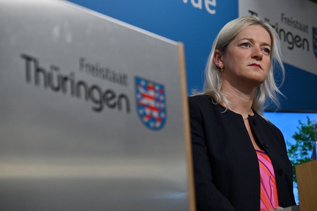 Beate Meißner (CDU), Ministerin für Justiz, Migration und Verbraucherschutz von Thüringen, sieht in der Abschiebung des Georgiers ein Beispiel dafür, wie schnell der Rechtsstaat handeln kann. (Archivbild)