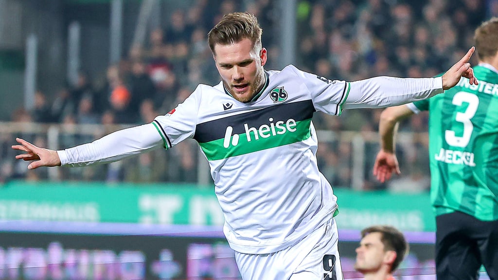 Mit 11 Toren ist Benjamin Källman der beste Torschütze bei Hannover 96.