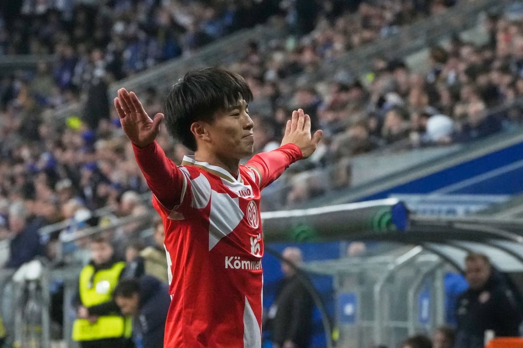 Fällt gegen Leipzig möglicherweise aus: Sota Kawasaki von Mainz 05. (Archivbild)