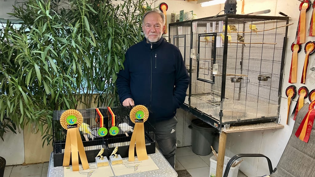 Züchter Wolfgang Lisker holte wieder einen Titel. 