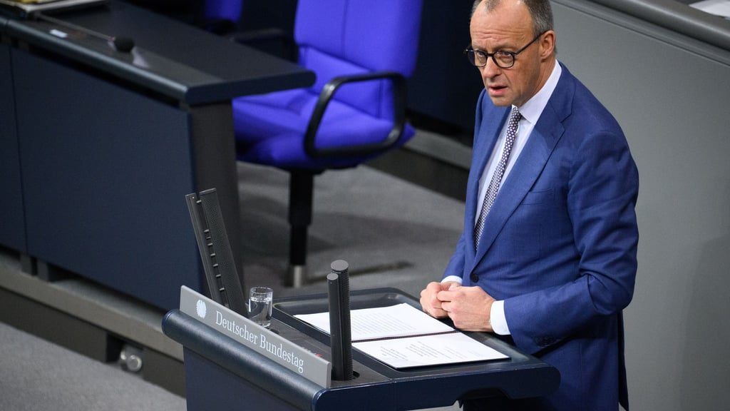 Bundeskanzler Friedrich Merz fordert von den Europäern, die Sprache der Machtpolitik zu lernen.