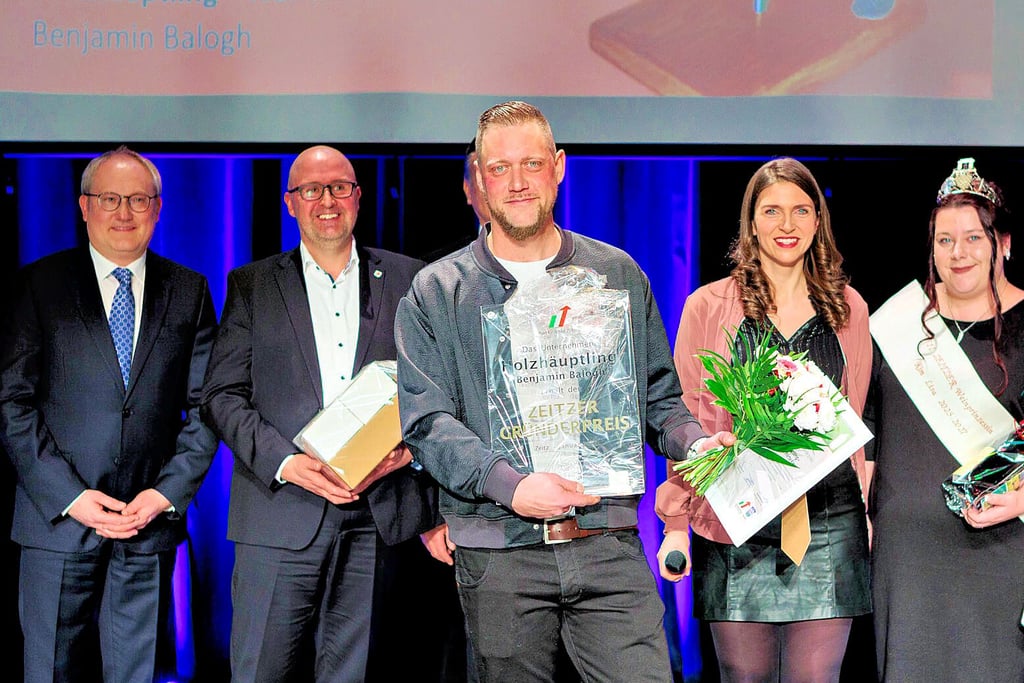 Benjamin Balogh gewann den Gründerpreis.