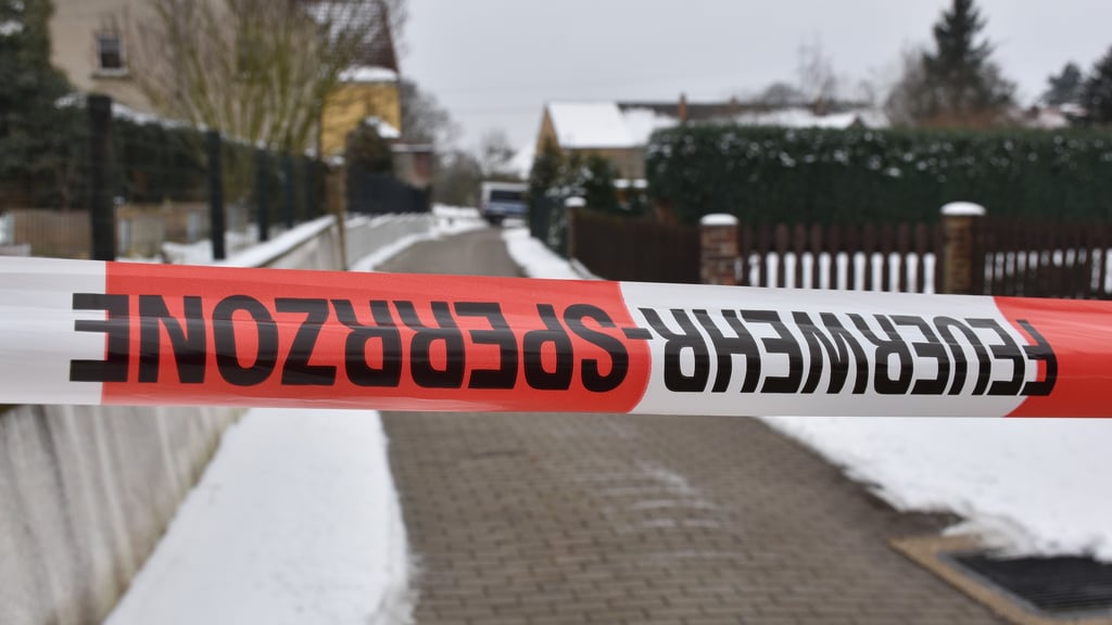 Weißenborn war am Mittwoch zeitweise abgeriegelt.