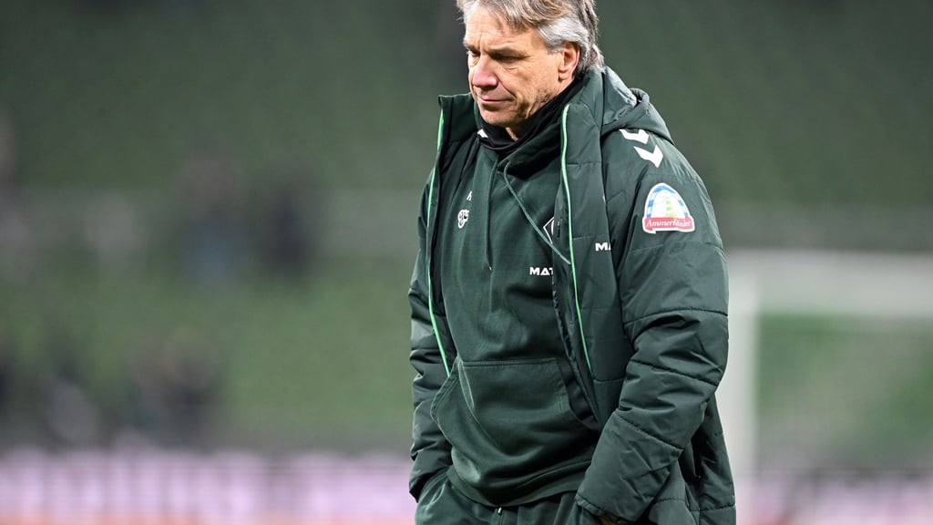 Werder-Trainer Horst Steffen.