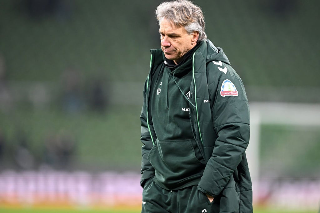 Werder-Trainer Horst Steffen.