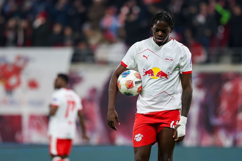 Castello Lukeba fehlt RB Leipzig weiter mit Knieproblemen. (Archiv