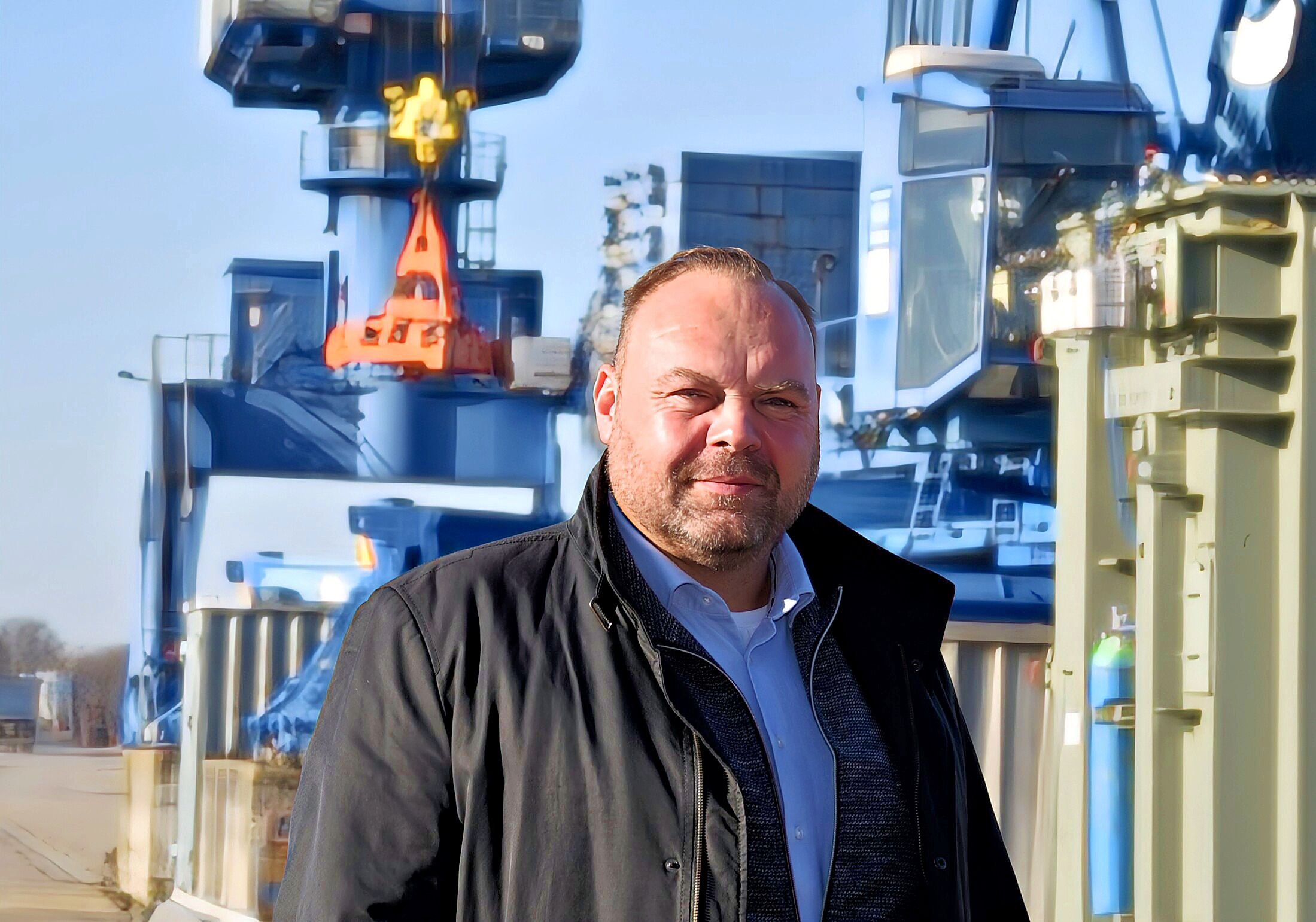 Wirtschaft in Anhalt-Bitterfeld: In Aken angekommen - Wie Jan Schwärzel den Hafenbetrieb aus den roten Zahlen bekommen will