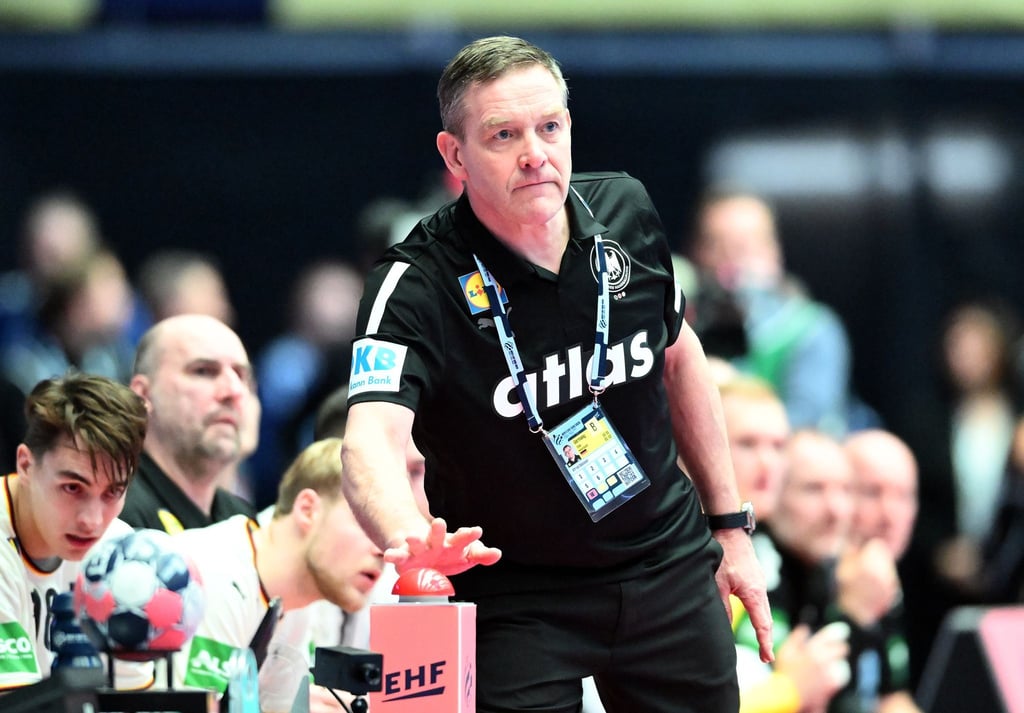 Bundestrainer Alfred Gislason blieb gegen Frankreich ein erneuter Auszeit-Blackout erspart.