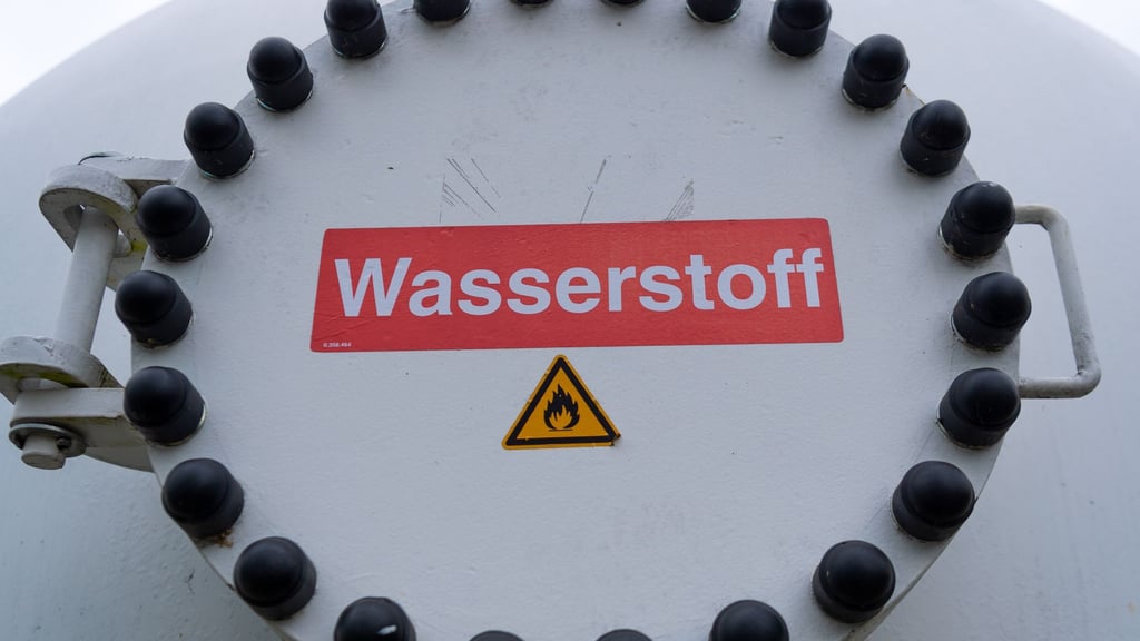 Ein Elektrolyseur soll den in Chemnitz entstehenden Wasserstoff-Campus künftig mit grünem Wasserstoff aus erneuerbaren Energien versorgen. (Symbolbild)