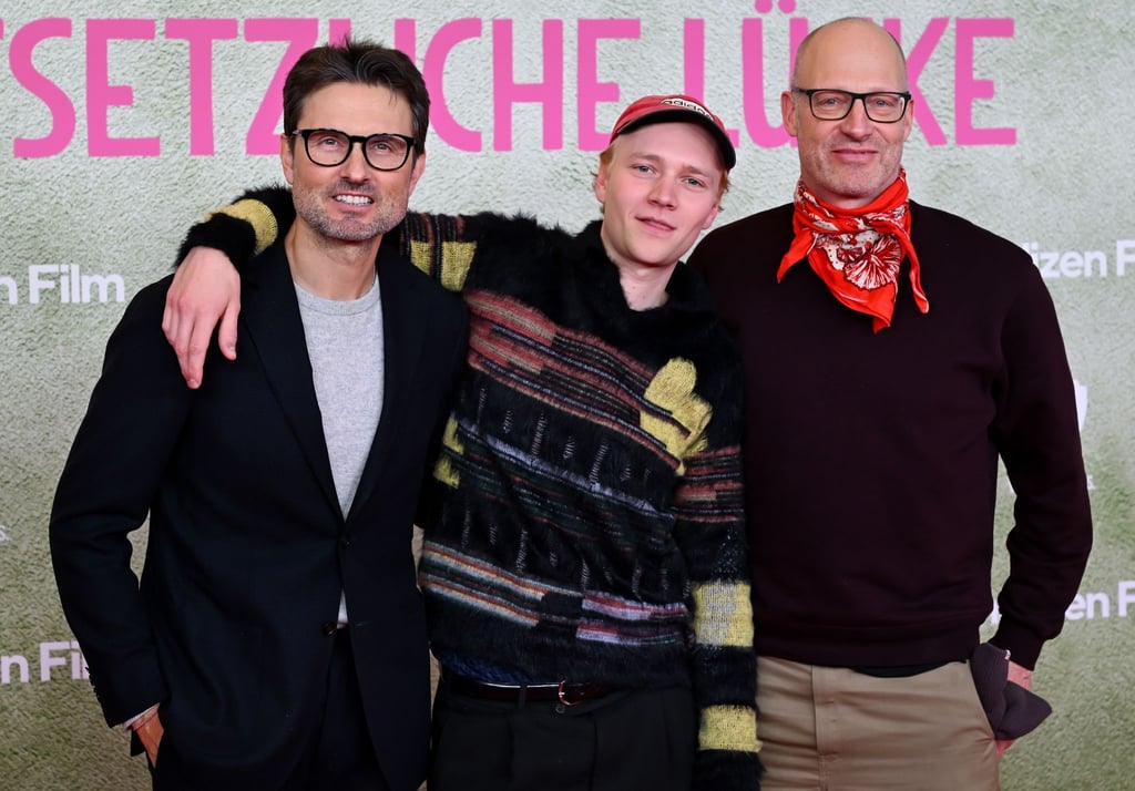 Simon Verhoeven (l-r), Joachim Meyerhoff und Bruno Alexander.