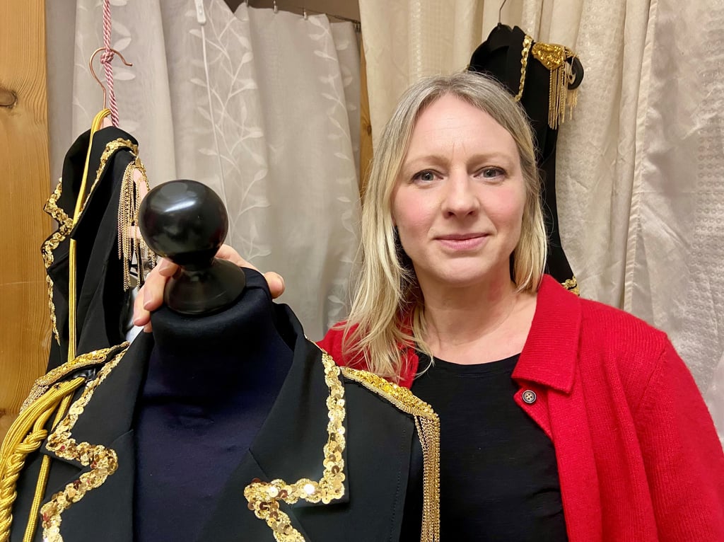 Mandy Weißmüller in ihrem Atelier in Schwenda: „Die sahen megaschön aus.“