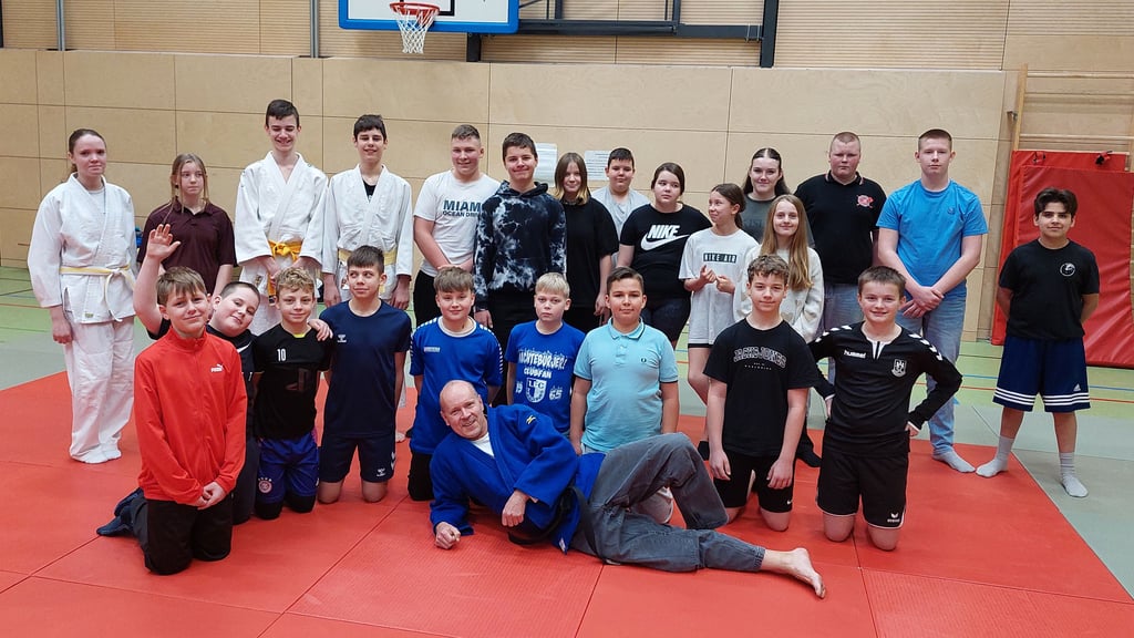 Judo und Selbstverteidigung an der Gemeinschaftsschule in Wanzleben