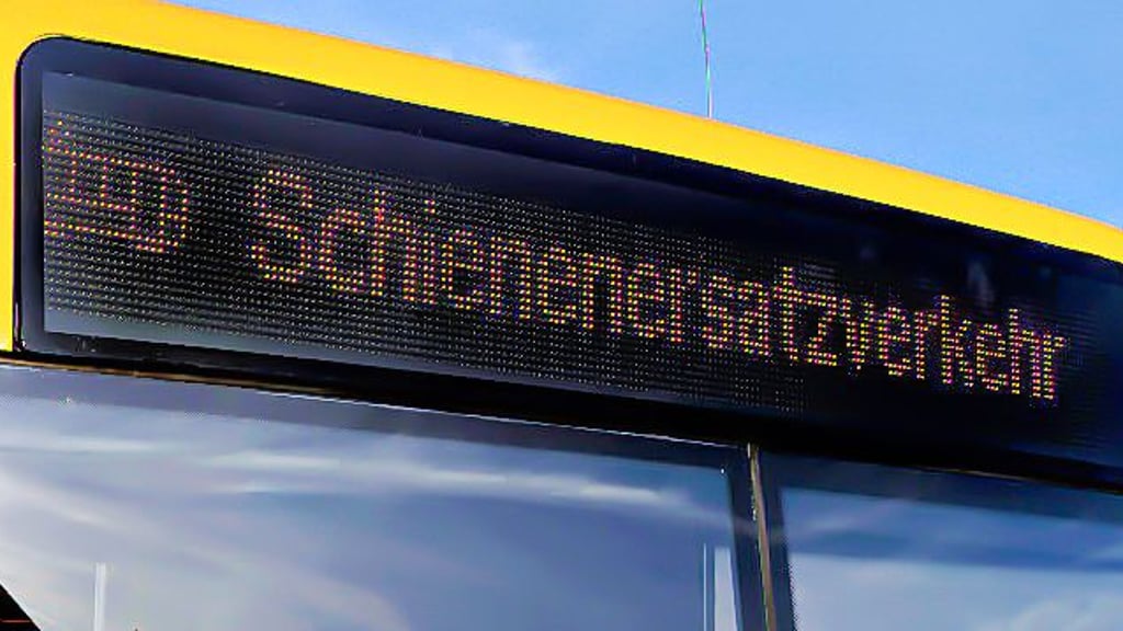 Der angekündigte Schienenersatzverkehr zwischen Halle und Bitterfeld ist nicht mehr notwendig. 