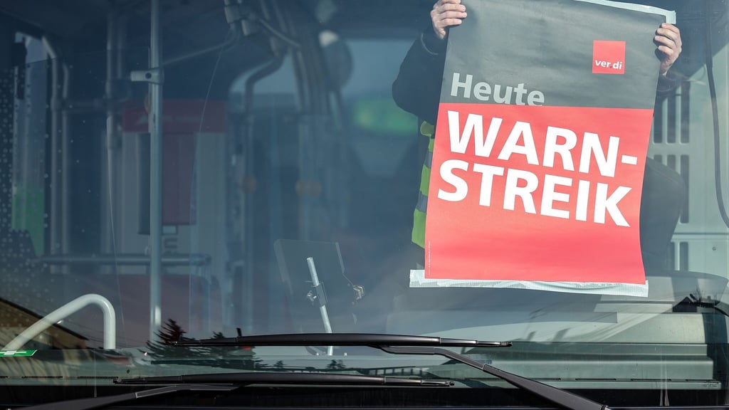 Warnstreiks im Thüringer Nahverkehr geplant (Illustration)