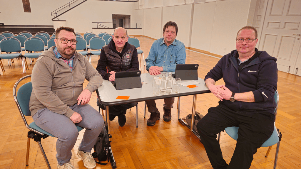 Die neue Fraktion „Bürgernah-Sachlich-Objektiv“ (BSO) im Zerbster Stadtrat: Sebastian Willems, Steffen Däubert, Guido Schenkendorf und Sven Schnabel (v.l.).