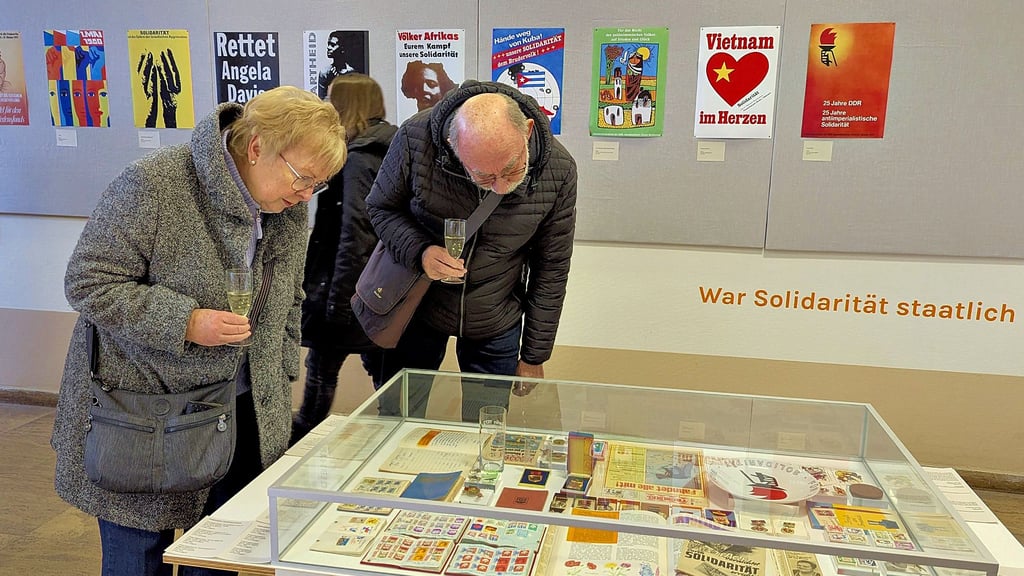 Die Ausstellung, an der mehrere Semester lang gearbeitet wurde, ist im Forschungsgebäude zu finden. 