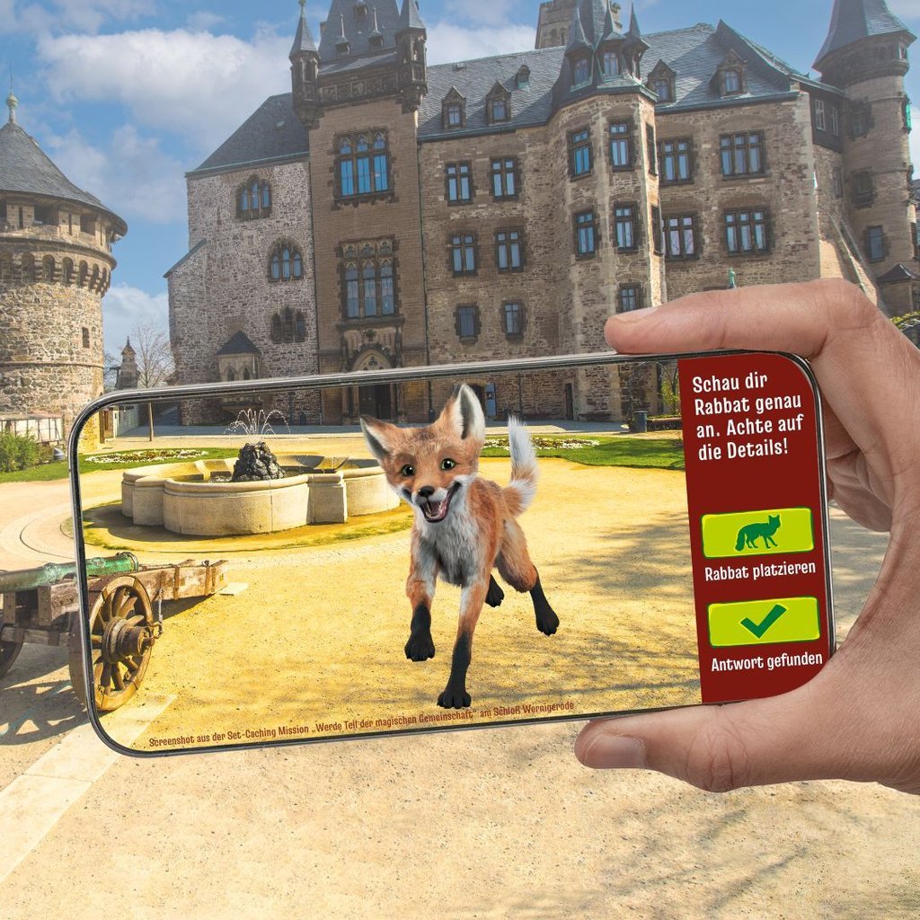 Die kostenfreie Set-Caching-Mission "Werde Teil der magischen Gemeinschaft" gibt es in Wernigerode.