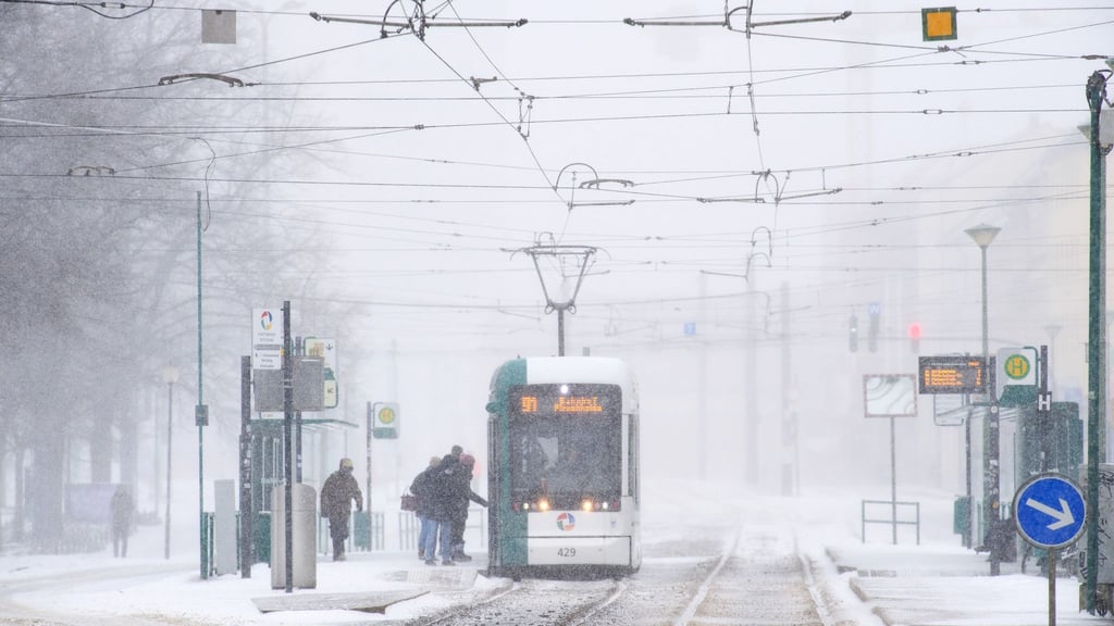 Die Gewerkschaft Verdi kündigt für Montag einen Warnstreik beim öffentlichen Nahverkehr in Brandenburg an. (Archivbild)