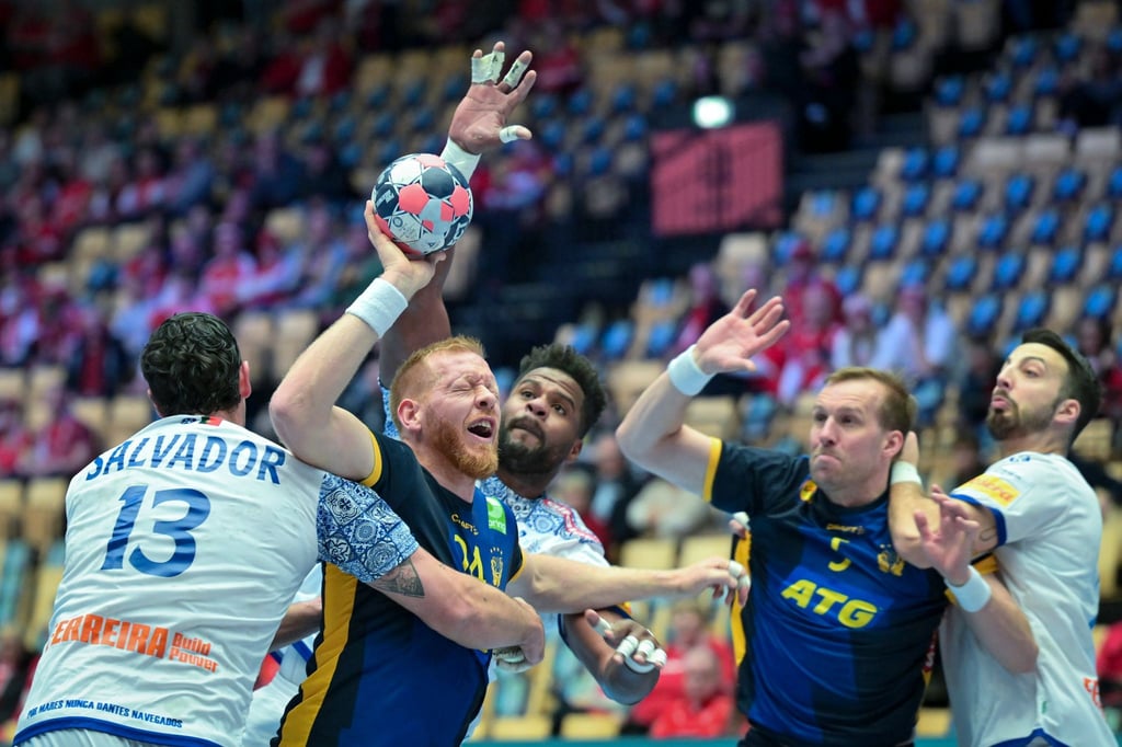 Lieferten sich einen harten Kampf um Platz 5: Schweden und Portugal.