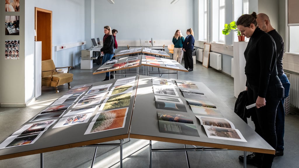 Auf der Dessau Design Schau zeigen Studenten unter anderem, an welchen Projekten sie im Semester gearbeitet haben.