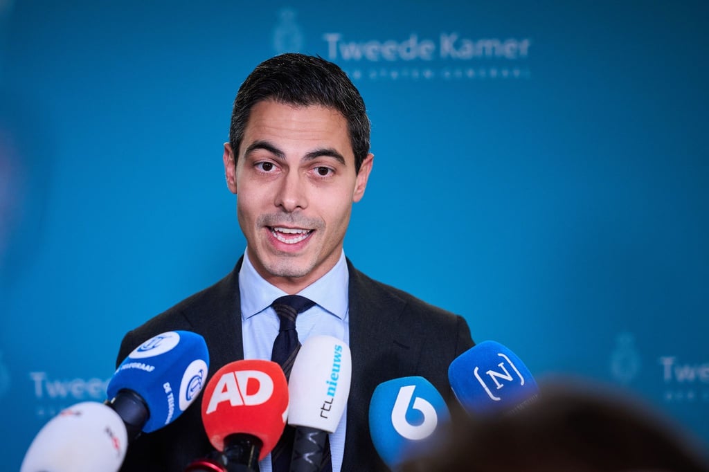 Hofft auf Kooperation im Parlament: Rob Jetten von der Partei D66.