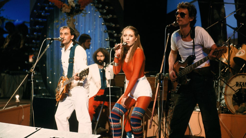 Die Originalbesetzung der Familie Silly, wie Thomas Fritzsching (l.) seine Band anfangs noch nennen musste. Gemeinsam mit Bassist Matthias Schramm (r.) entdeckte er Sängerin Tamara Danz (M.)