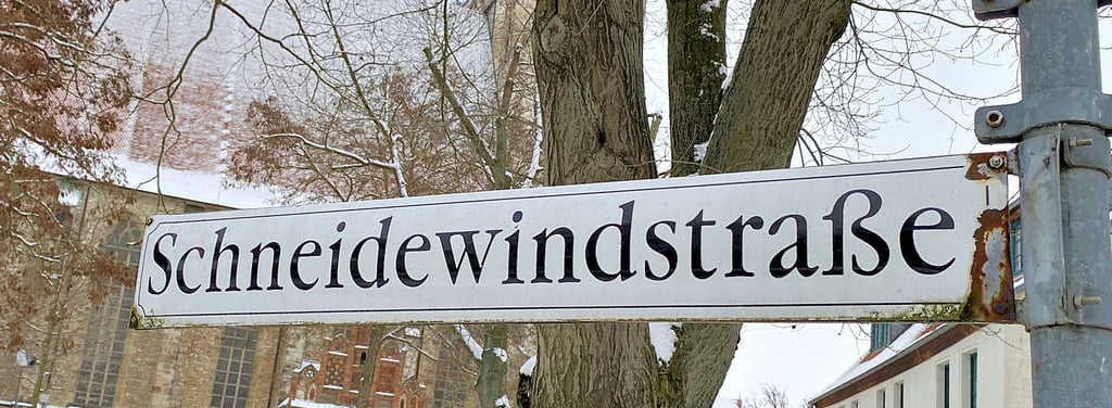 Die Schneidewind-Straße in Schönebeck ist nicht nur nach einem Vertreter der Familie benannt. 