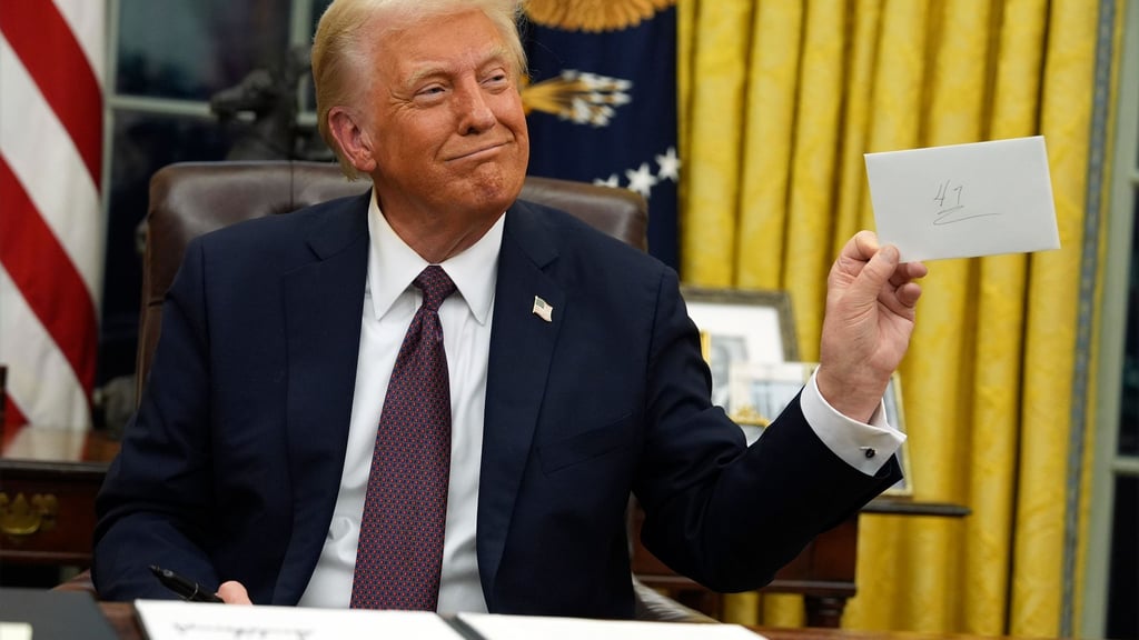 Heute will Trump seinen Favoriten für die Spitze der mächtigen Fed bekanntgeben. (Archivbild)