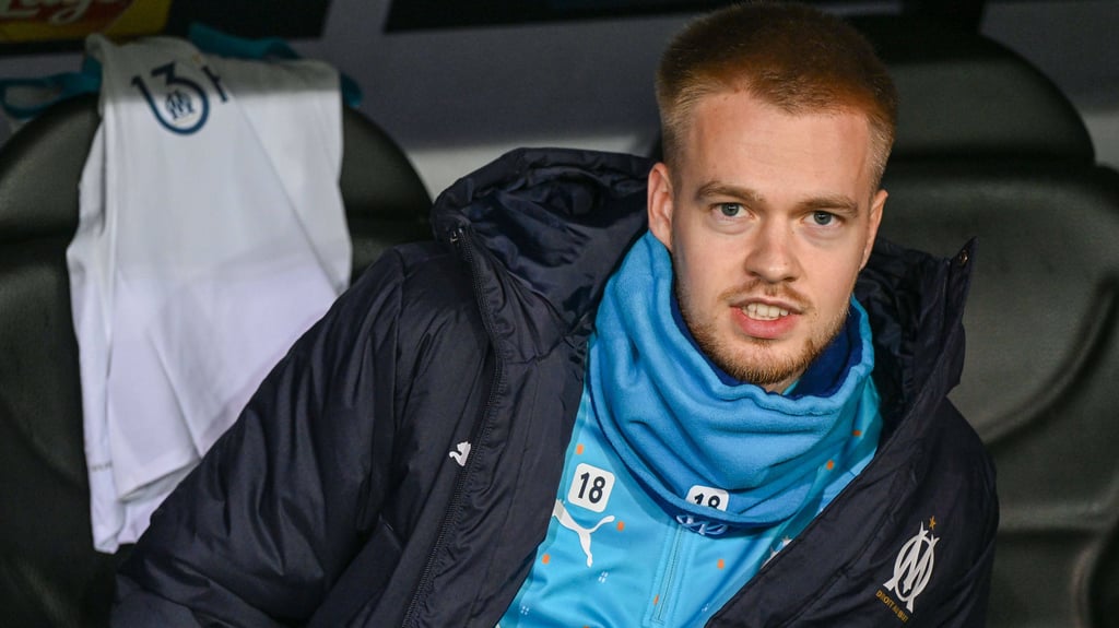 In Marseille zuletzt viel auf der Bank: Arthur Vermeeren.