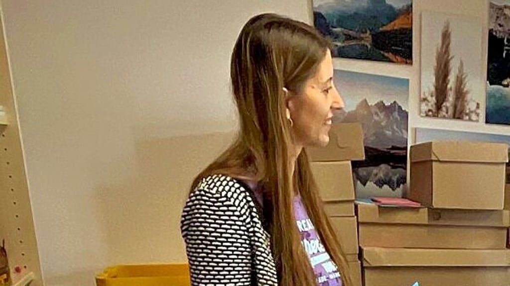 Kathrin Sponholz vom Wahlbüro der Stadt Zörbig