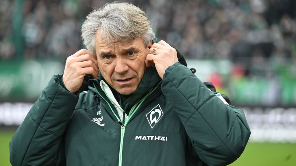 Werder-Trainer Horst Steffen