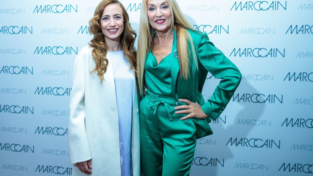 Elizabeth Jagger und Jerry Hall besuchten die Fashion Week in Berlin.