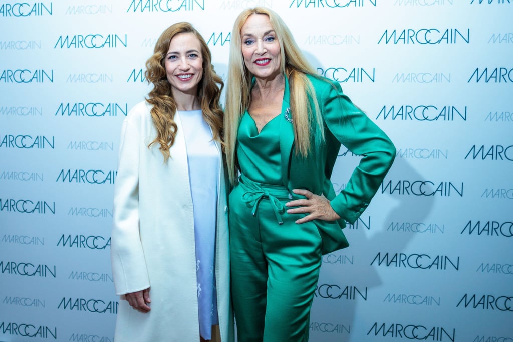 Elizabeth Jagger und Jerry Hall besuchten die Fashion Week in Berlin.