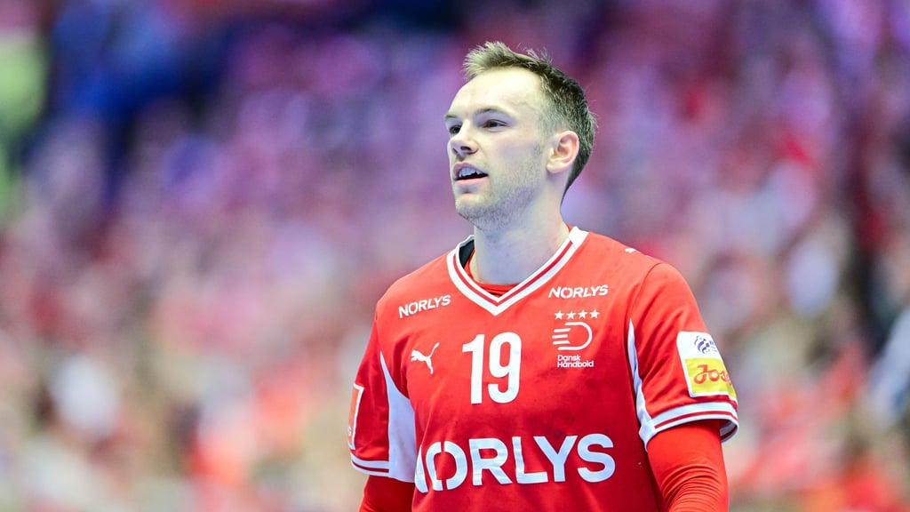 Mathias Gidsel ist Dänemarks Erfolgsgarant. (Archivbild)